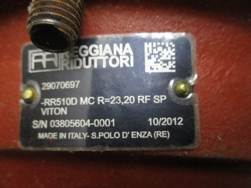 REGGIANA RIDUTTORI RR510DMCR=23.20RFSP 29070697 UNMP