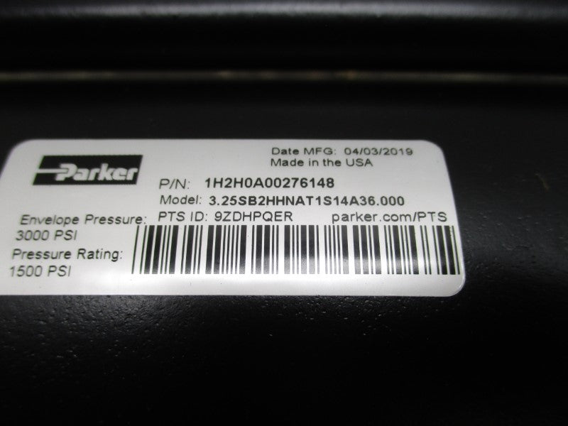 PARKER 1H2H0A00276148 3.25SB2HHNAT1S14A36.000 1500-3000PSI NSNP