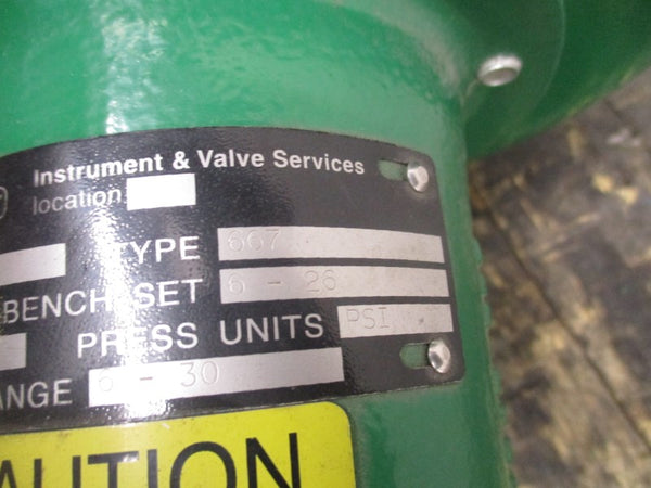 FISHER 667 SST SIE 40 2" 6-26PSI 2" NSNP