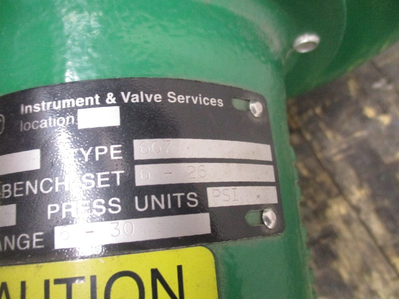 FISHER 667 SST SIE 40 2" 6-26PSI 2" NSNP