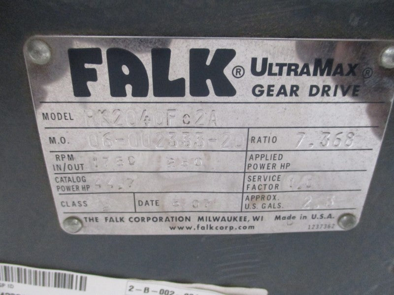 FALK RK2040FC2A RATIO 7.368 NSNP