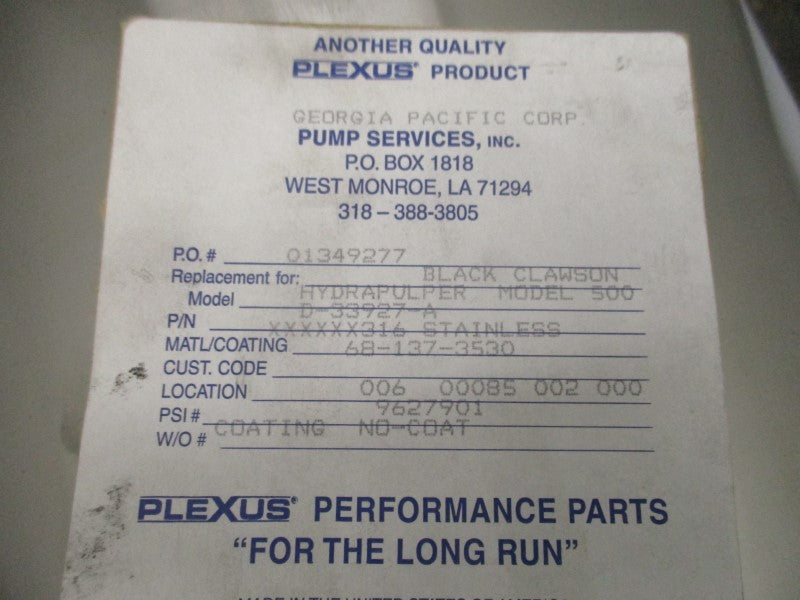 PLEXUS D-33927-A NSNP