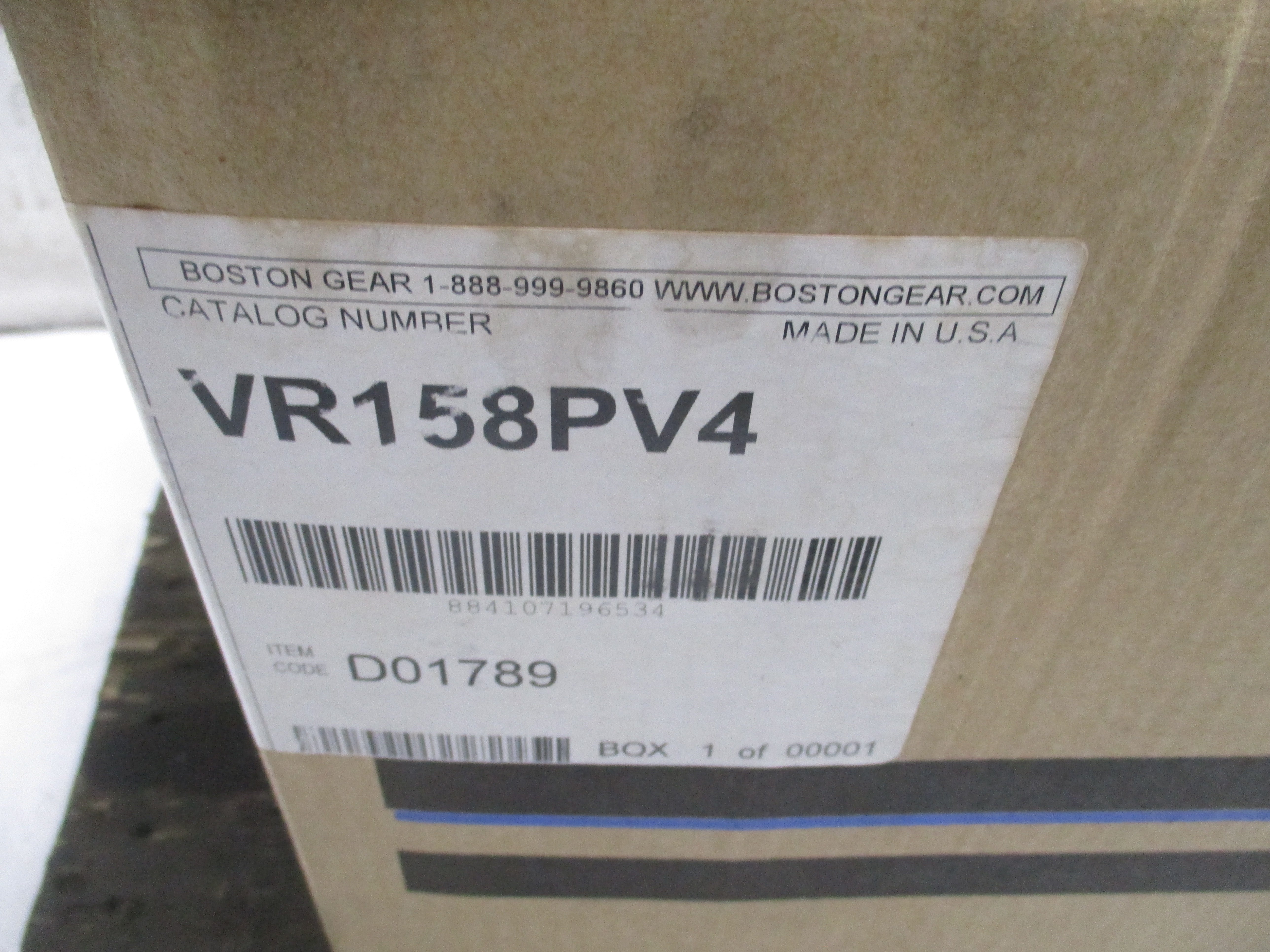 BOSTON GEAR VR158PV4 NSMP