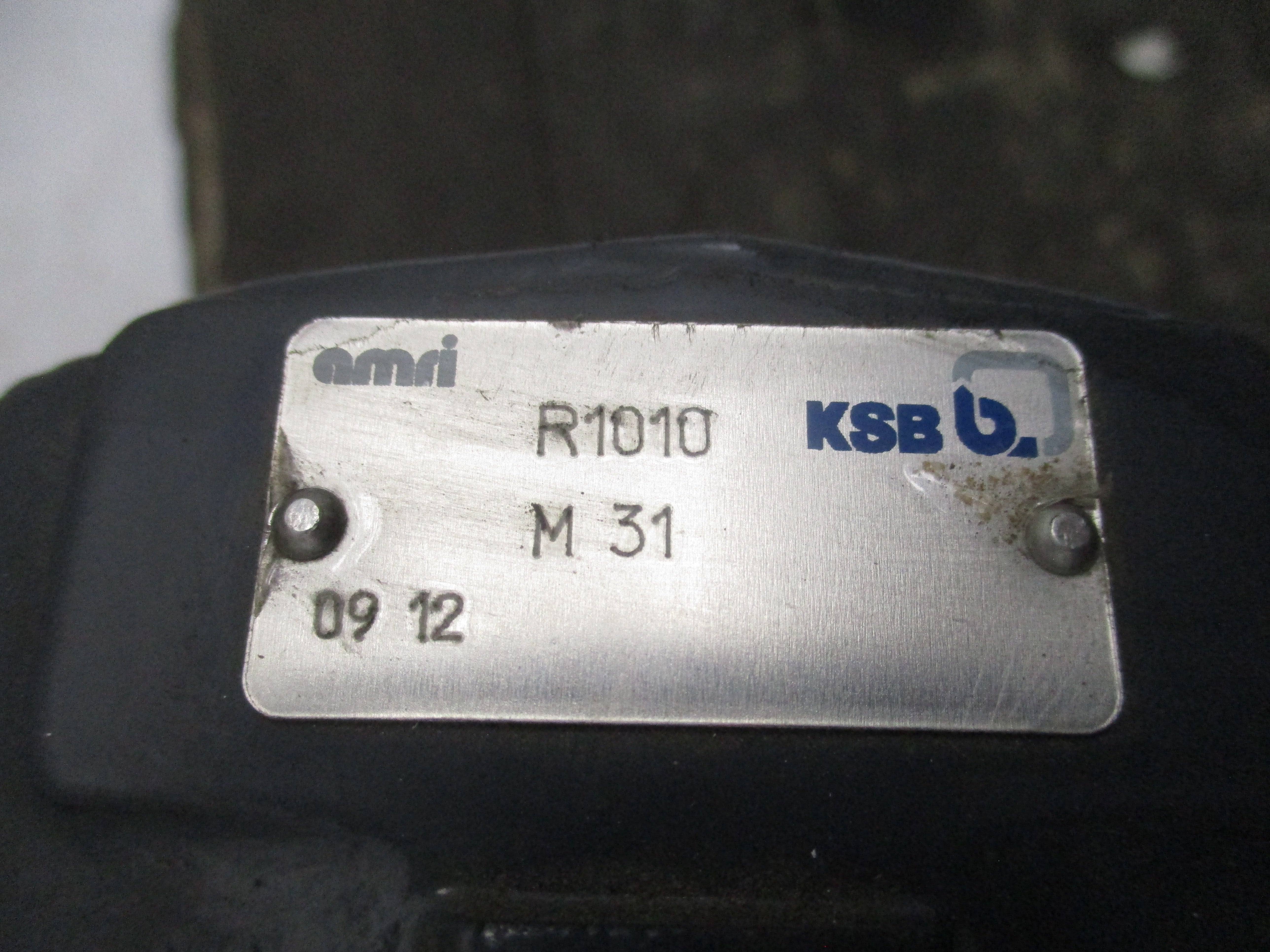KSB R1010 3G6K6XV NSNP