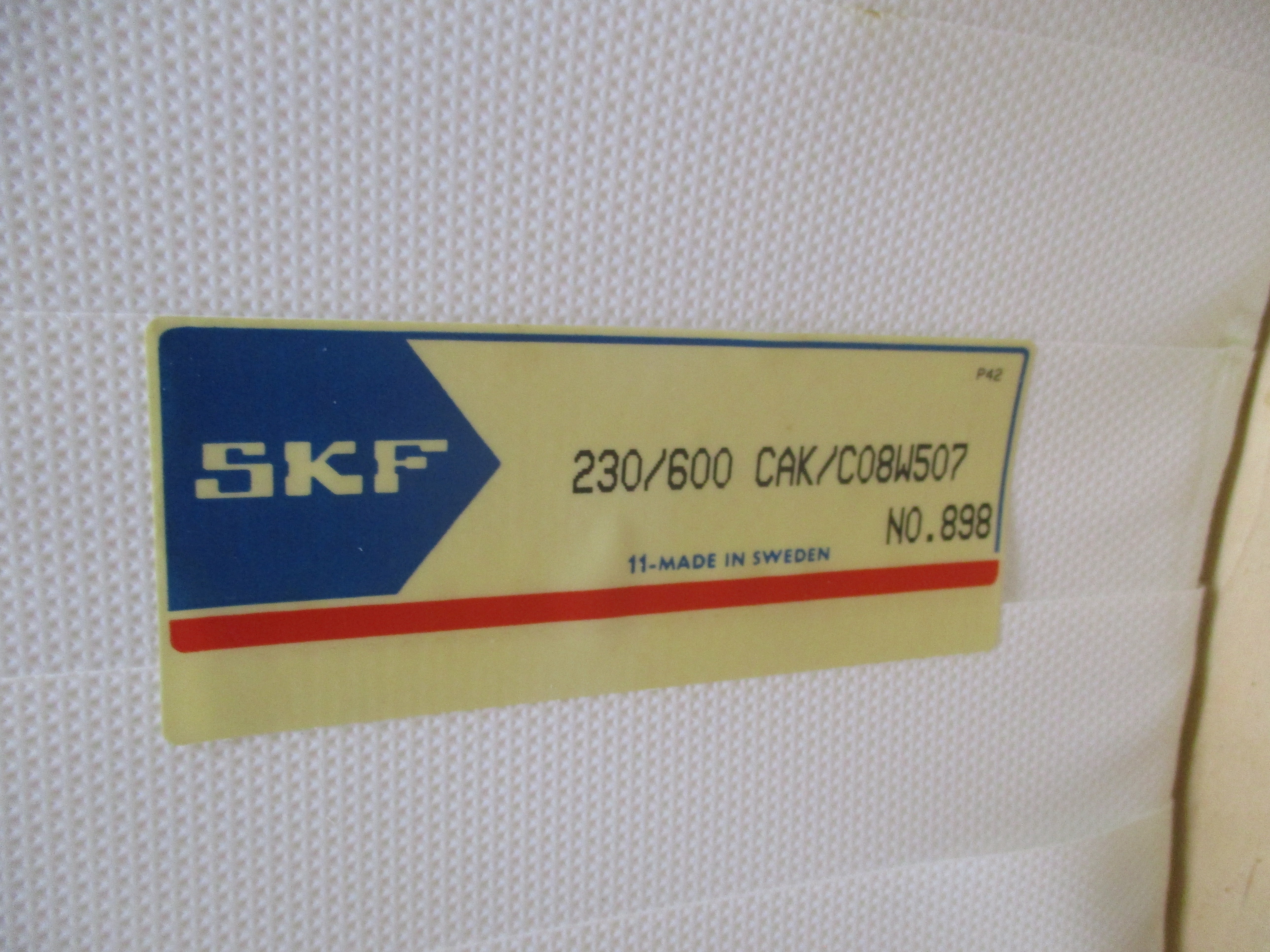 SKF 230/600CAK/C08W507 NSMP