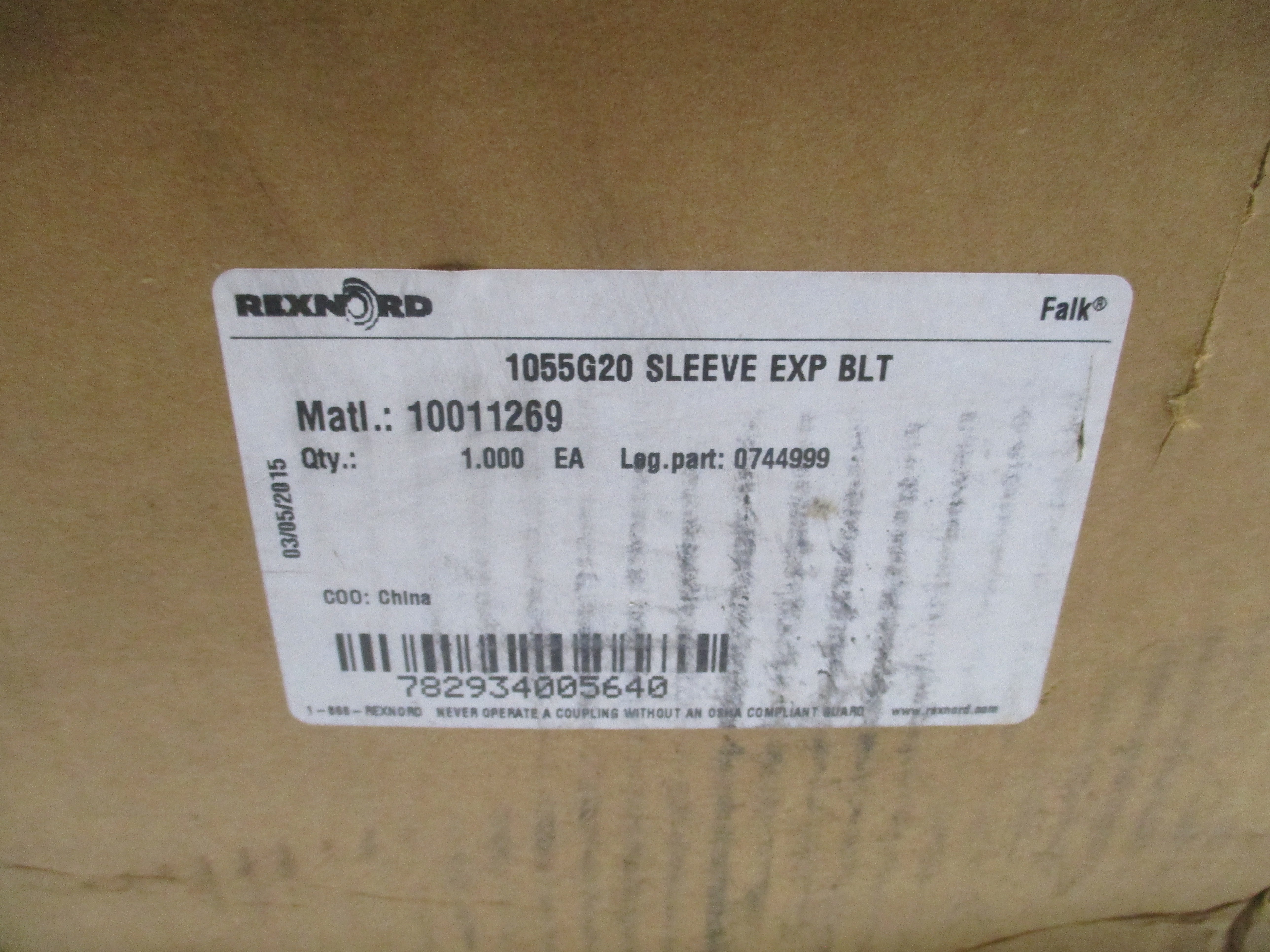 REXNORD 1055G20 10011269 NSFS