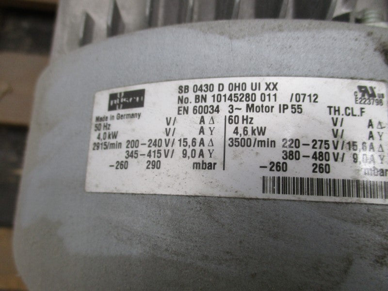 BUSCH SB0430D0H0UIXX 380-480/260V 9.0A NSMP