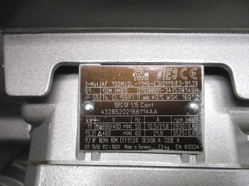 BECKER SV1100/1 690/400V 12.5/21.8A NSNP