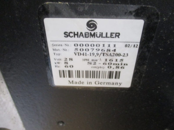 SCHABMULLER VD41-19.9/TSA200-23 28V NSNP