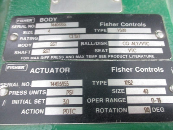 FISHER V5001052 0-18PSI NSNP