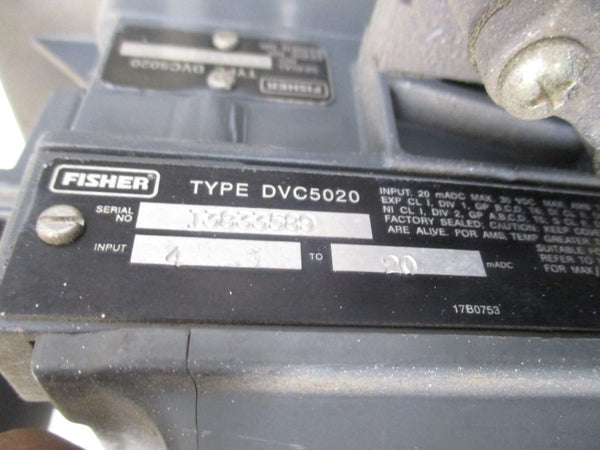 FISHER V5001052 1052 3" SIZE 40 0-18PSI UNMP