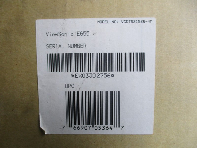 VIEWSONIC VCDTS21526-4M 100-240V 2.0A NSMP