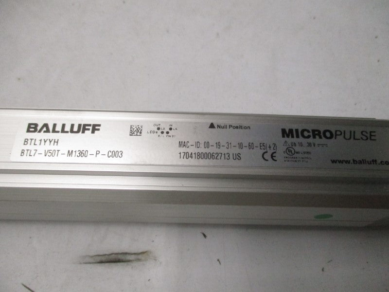 BALLUFF BTL1YYH BTL7-V50T-M1360-P-C003 10-30V NSMP