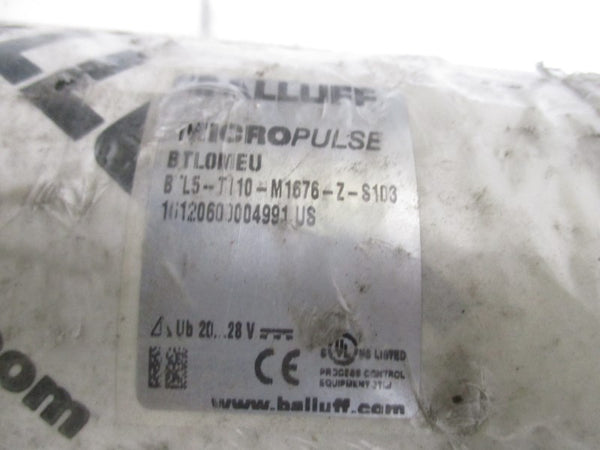 BALLUFF BTL0MEU BTL5-T110-M1676-Z-S103 20-28V NSMP