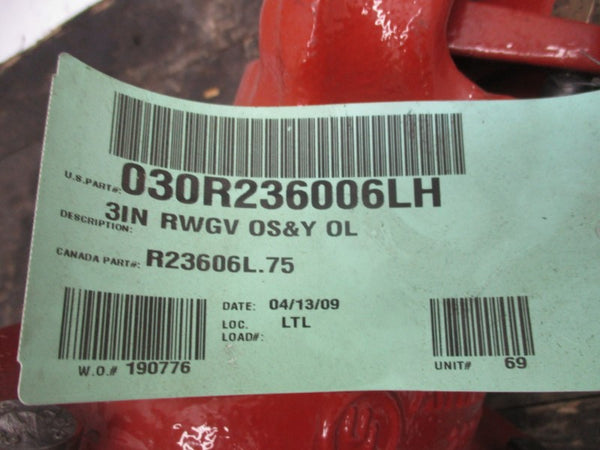 MUELLER 2360 3"  030R236006LH NSNP