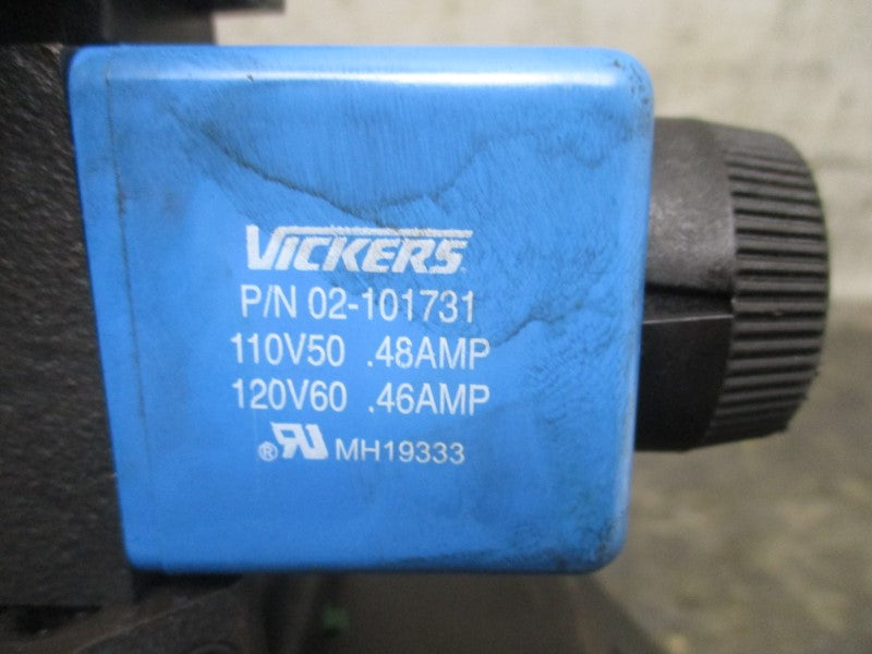 VICKERS DG5V10W2CTMFPA5WLB10 110/120V .48/.46A 5000PSI NSNP