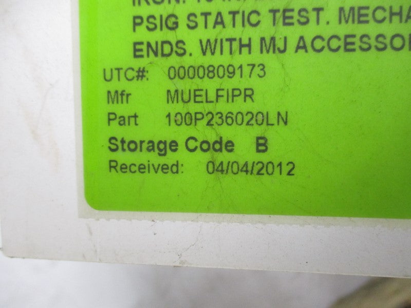 MUELLER 2360 10" GATE VALVE NSNP