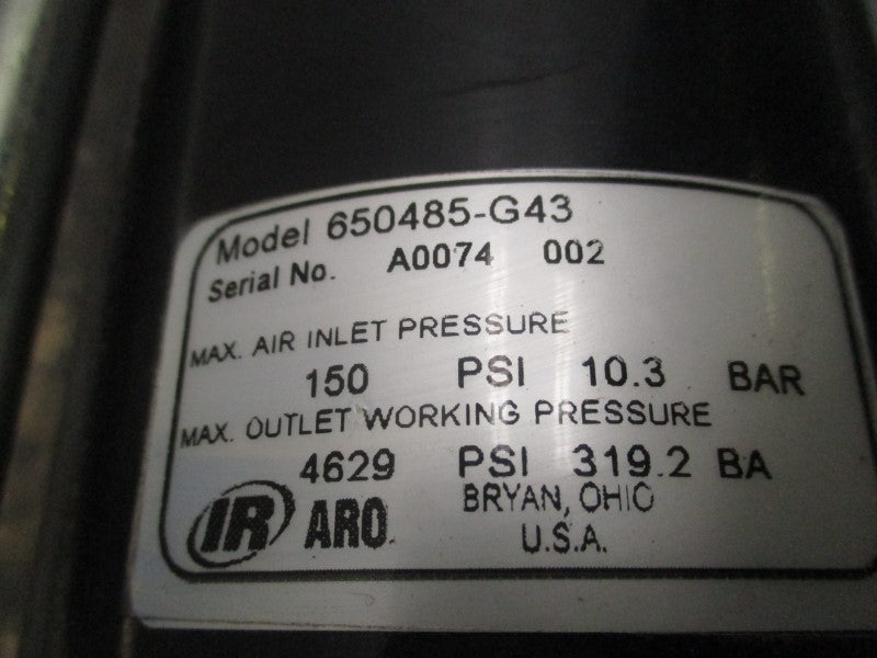 INGERSOLL RAND 66302-G43 650485-G43 4629PSI NSNP