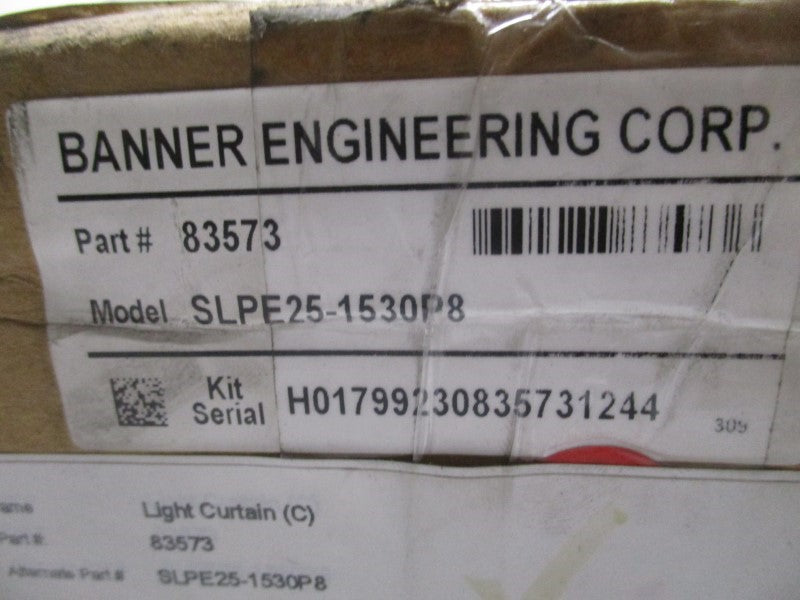 BANNER ENGINEERING SLPE25-1530P8 83573 24VDC 0.060A NSMP