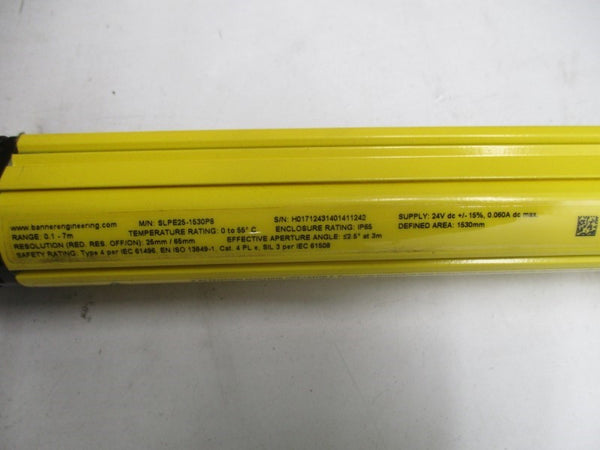 BANNER ENGINEERING SLPE25-1530P8 83573 24VDC 0.060A NSMP