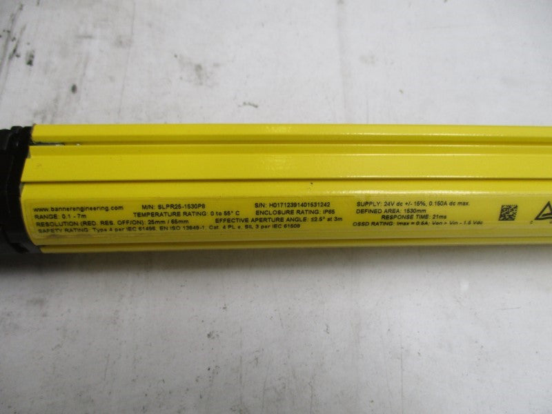 BANNER ENGINEERING SLPR25-1530P8 83585 24VDC 0.150A NSMP
