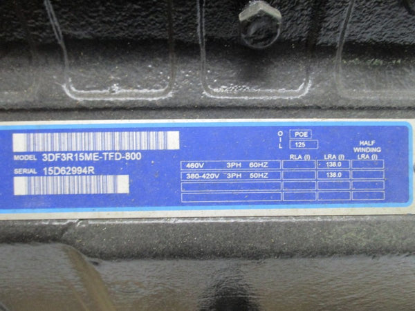 COPELAND 3DF3R15ME-TFD-800 460V 138A NSMP