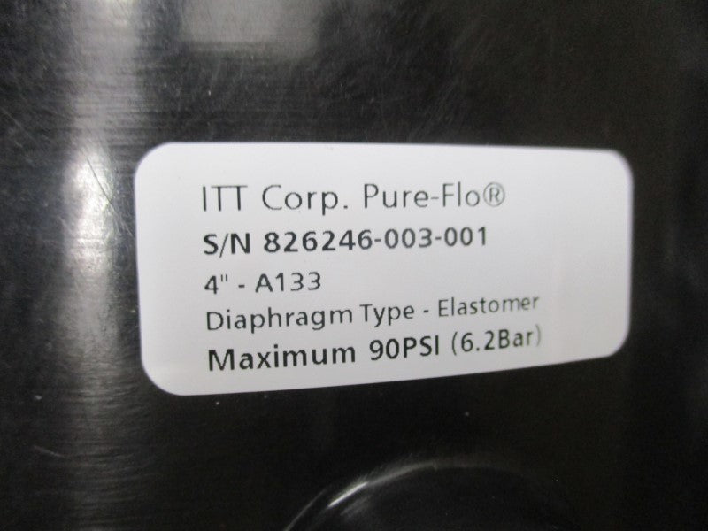 ITT 4-N-EN-34-C7-M7-A133-HW9-FR1-PR3-5R1 90PSI 4" NSMP