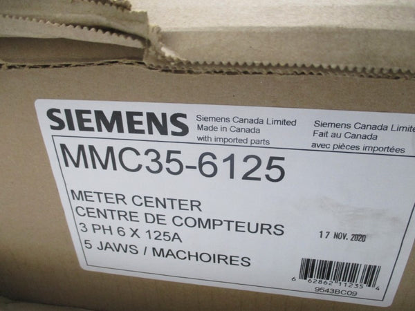SIEMENS MMC35-6125 125A NSFS