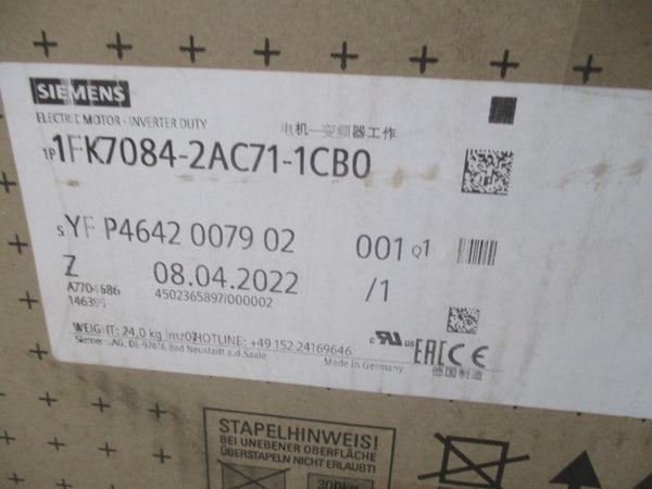 SIEMENS 1FK7084-2AC7 304V 8.5A NSMP