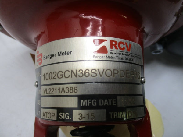 BADGER METER 1002GCN36SVOPDEP36 500PSI NSMP