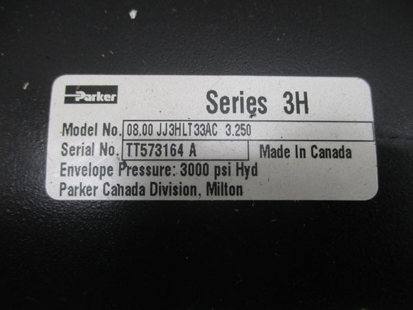 PARKER 08.00JJ3HLT33AC3.250 SER. 3H 3000PSI NSNP