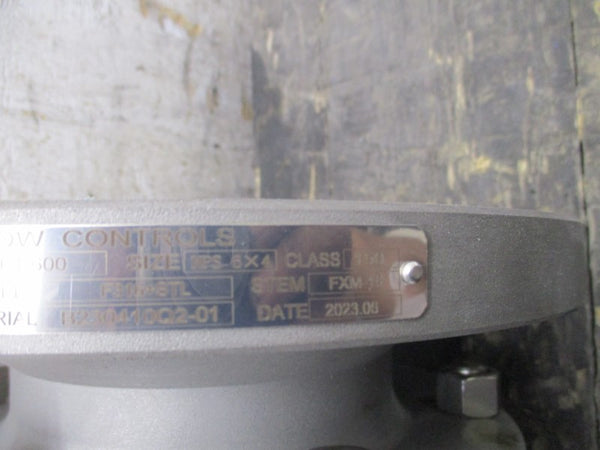 JFLOW CONTORLS BALL VALVE NPS 6X4 9633XRGMGF1-600 NSNP