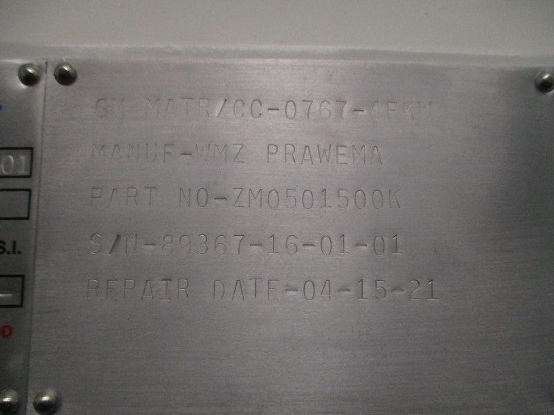 WMZ PRAWEMA ZM0501500K UNMP