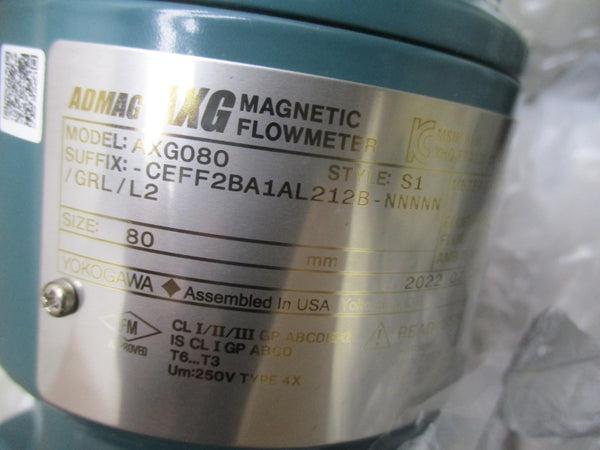 YOKOGAWA AXG080-CEFF2BA1AL212B-NNNNN/GRL/L2 NSMP