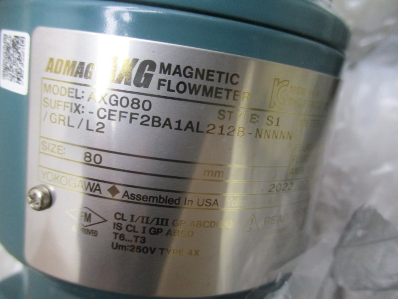 YOKOGAWA AXG080-CEFF2BA1AL212B-NNNNN/GRL/L2 NSMP