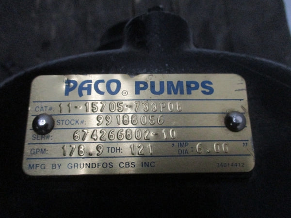 PACO PUMPS 11-15705-733P06 99188056 6" NSNP