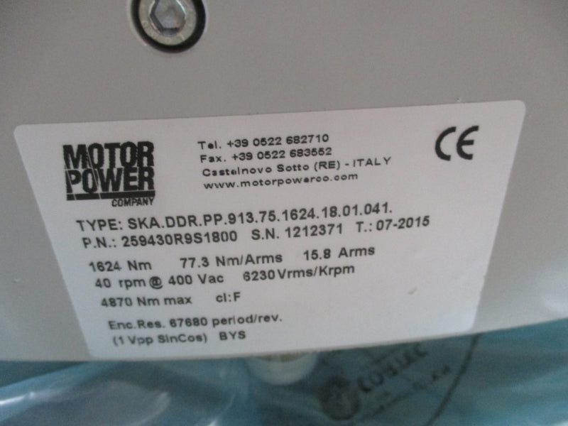 MOTOR POWER 259430R9S1800 400VAC 15.8A NSNP