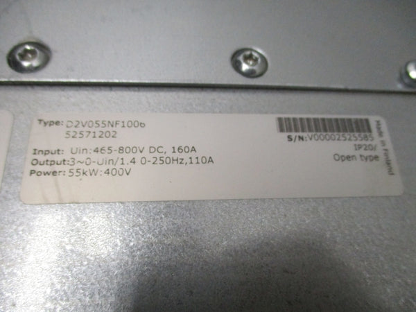 KONE CRANES D2V055NF1016 465-800VDC 160A NSNP