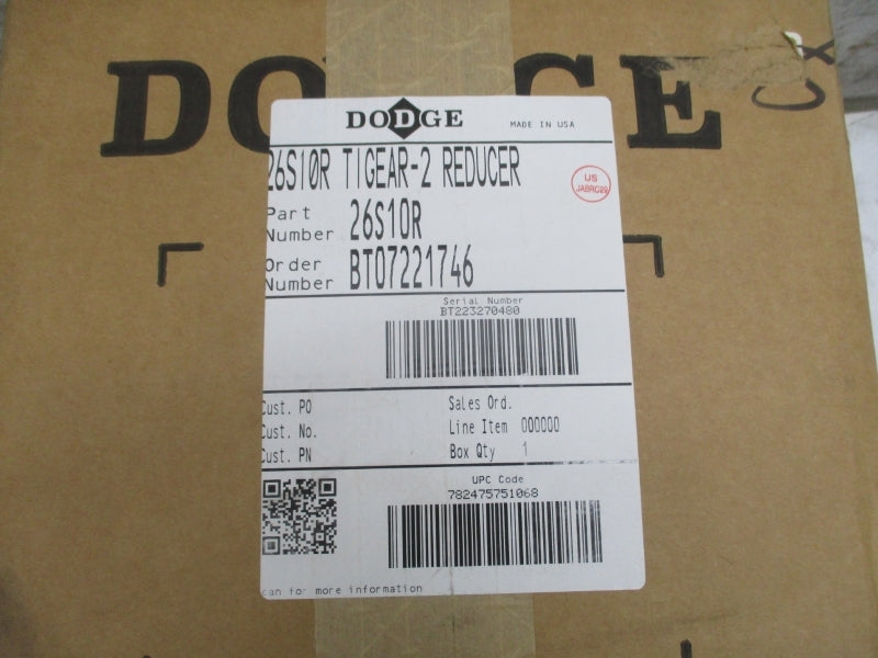 DODGE 26S10R NSFS
