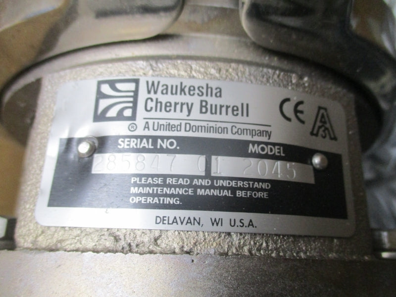 WAUKESHA CHERRY BURRELL 2045 3 HP M20452011 230/460V 7.6/3.8A NSMP