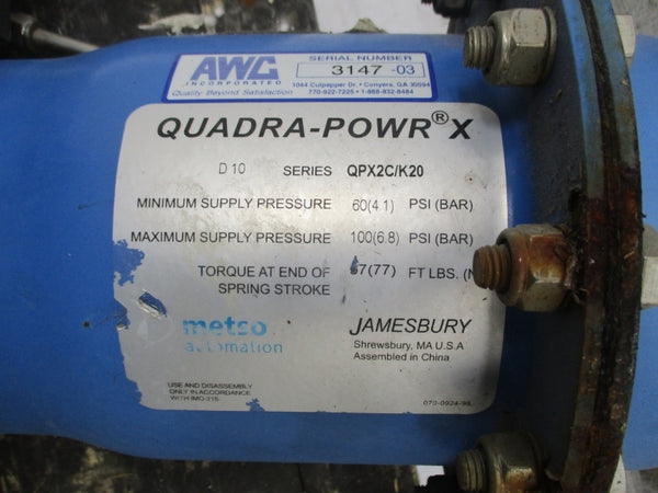 JAMESBURY QPX2C/K20 C005 BALL VALVE UNMP