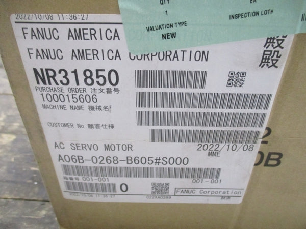 FANUC A06B-0268-B605#S000 NSFS