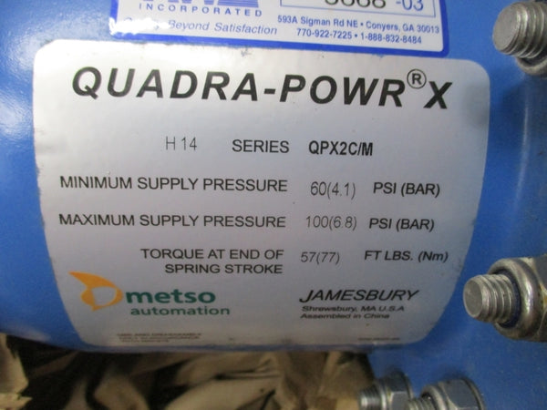 JAMESBURY METSO QPX2C/M WITH NP726/X1  100PSI NSNP