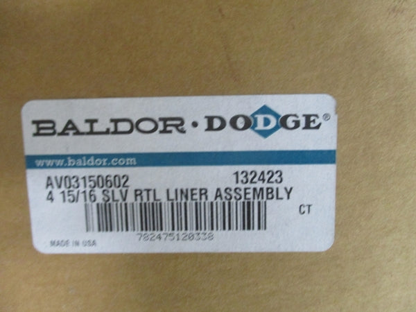 BALDOR 132423 SLV RTL LINER ASSEMBL 4 15/16 NSMP