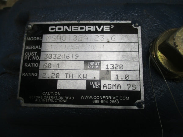 CONEDRIVE MSHO102A123-6 NSNP