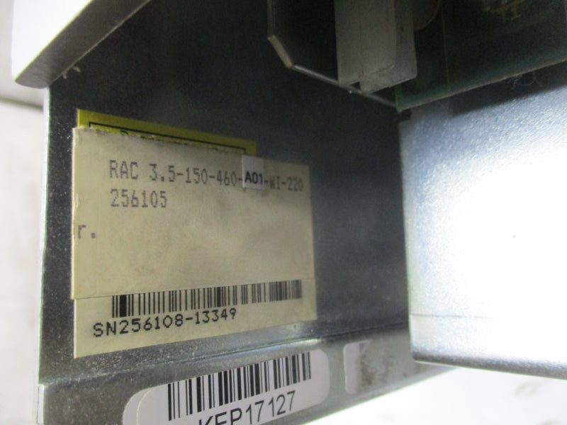 INDRAMAT RAC3.5-150-460-A01-WI-220 256105 UNMP