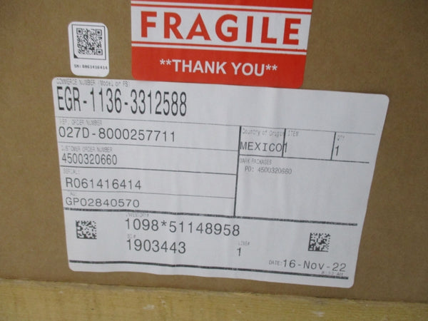 FISHER EGR-1136-3312588 NSFS