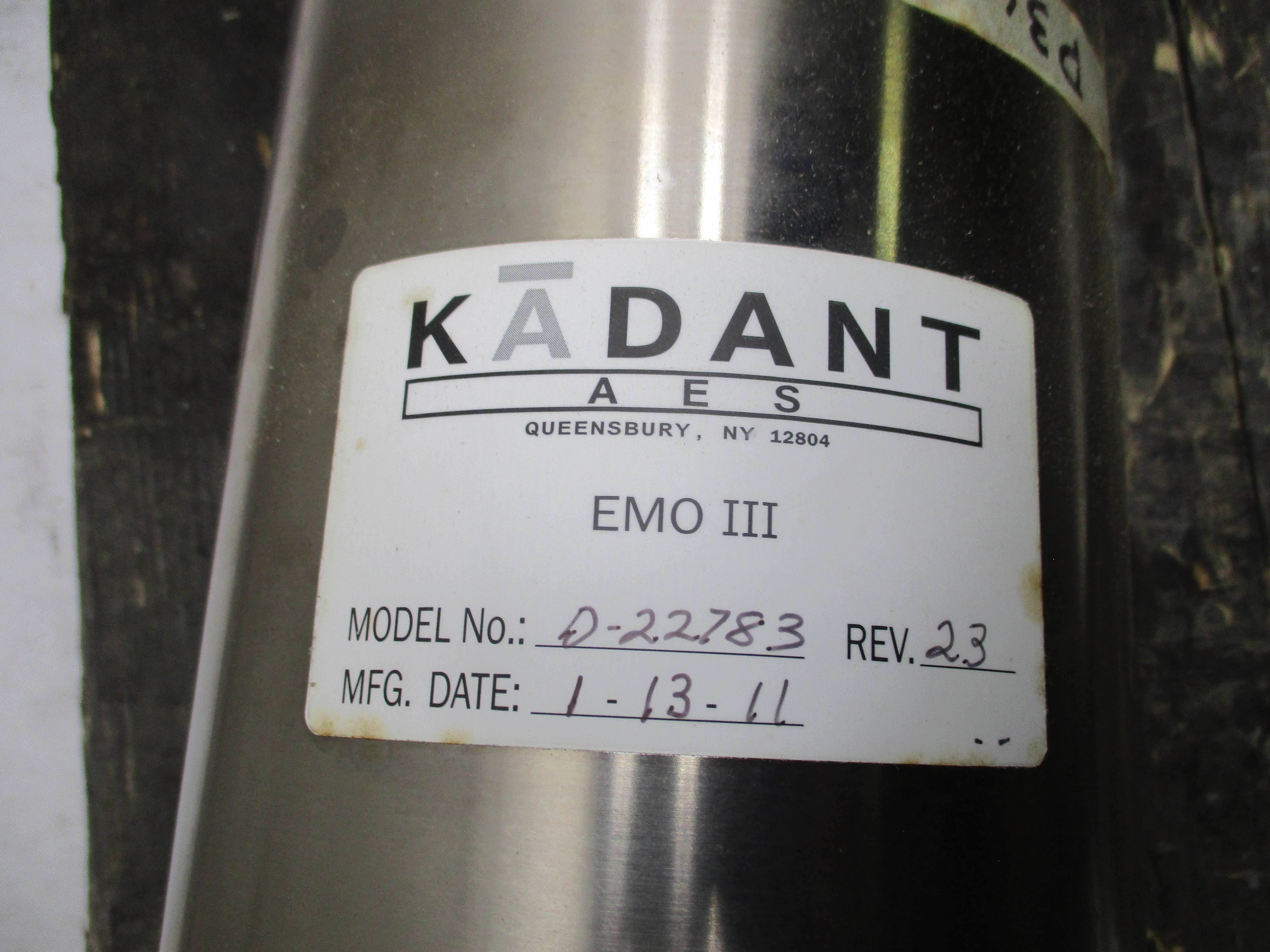 KADANT EMO iii OSCILLATOR D-22783 REV 23 NSNP
