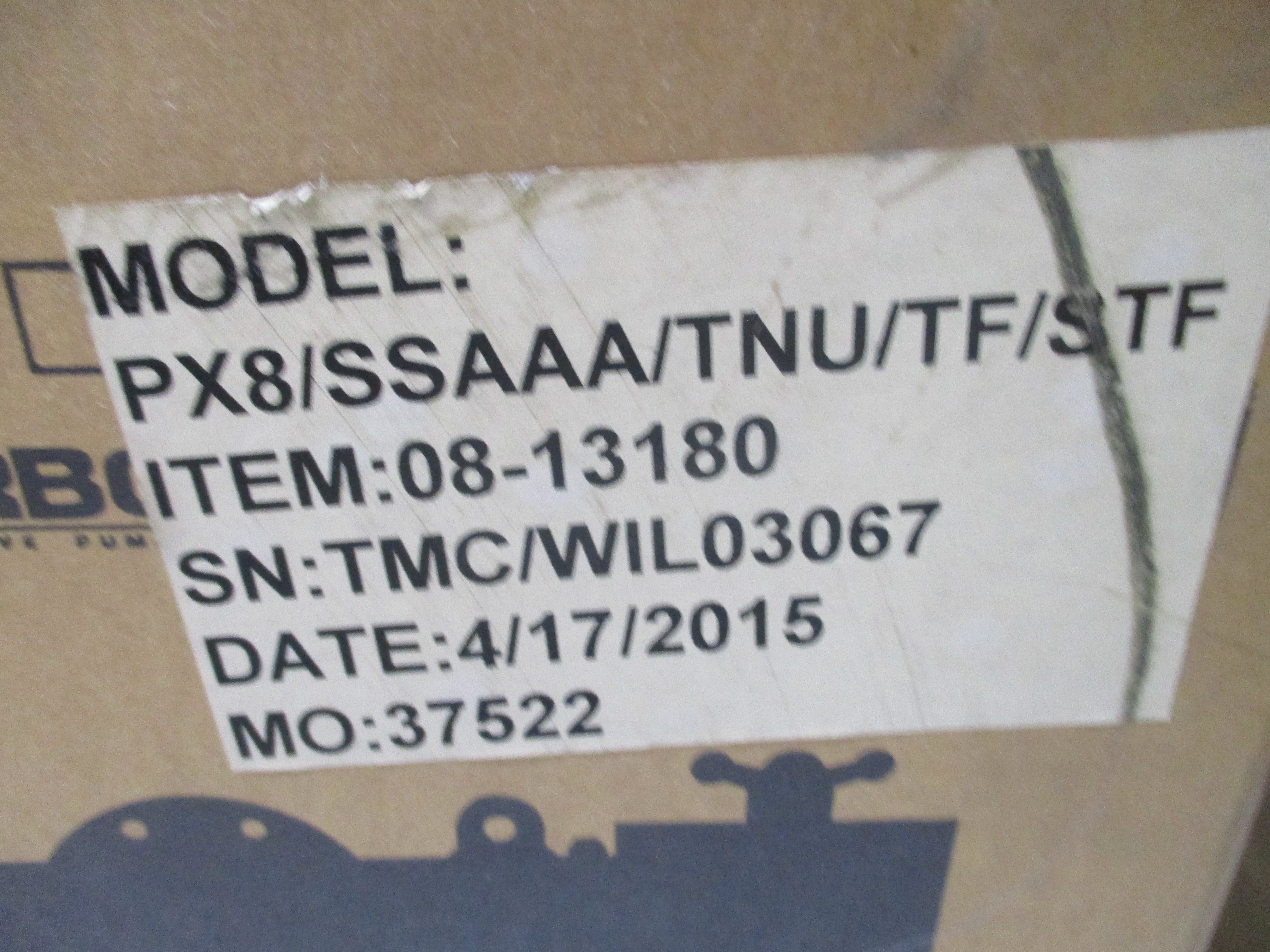 WILDEN PX8/SSAAA/TNU/TF/STF 08-13180 NSMP