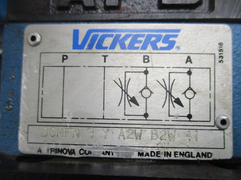 VICKERS DG5S4102C2MFTWLB590 110/120V .48A/.46A 3000PSI UNMP